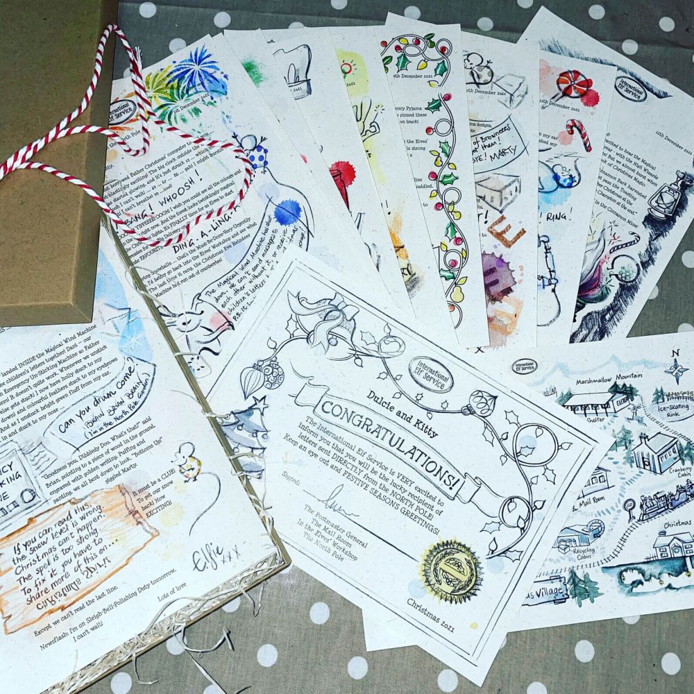 International Elf Service personalised Christmas letters and festive activity sheets